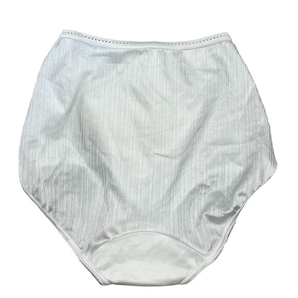 Playtex Super Look Vintage High-Waist Briefs Size M #0693 - Picture 2 of 3